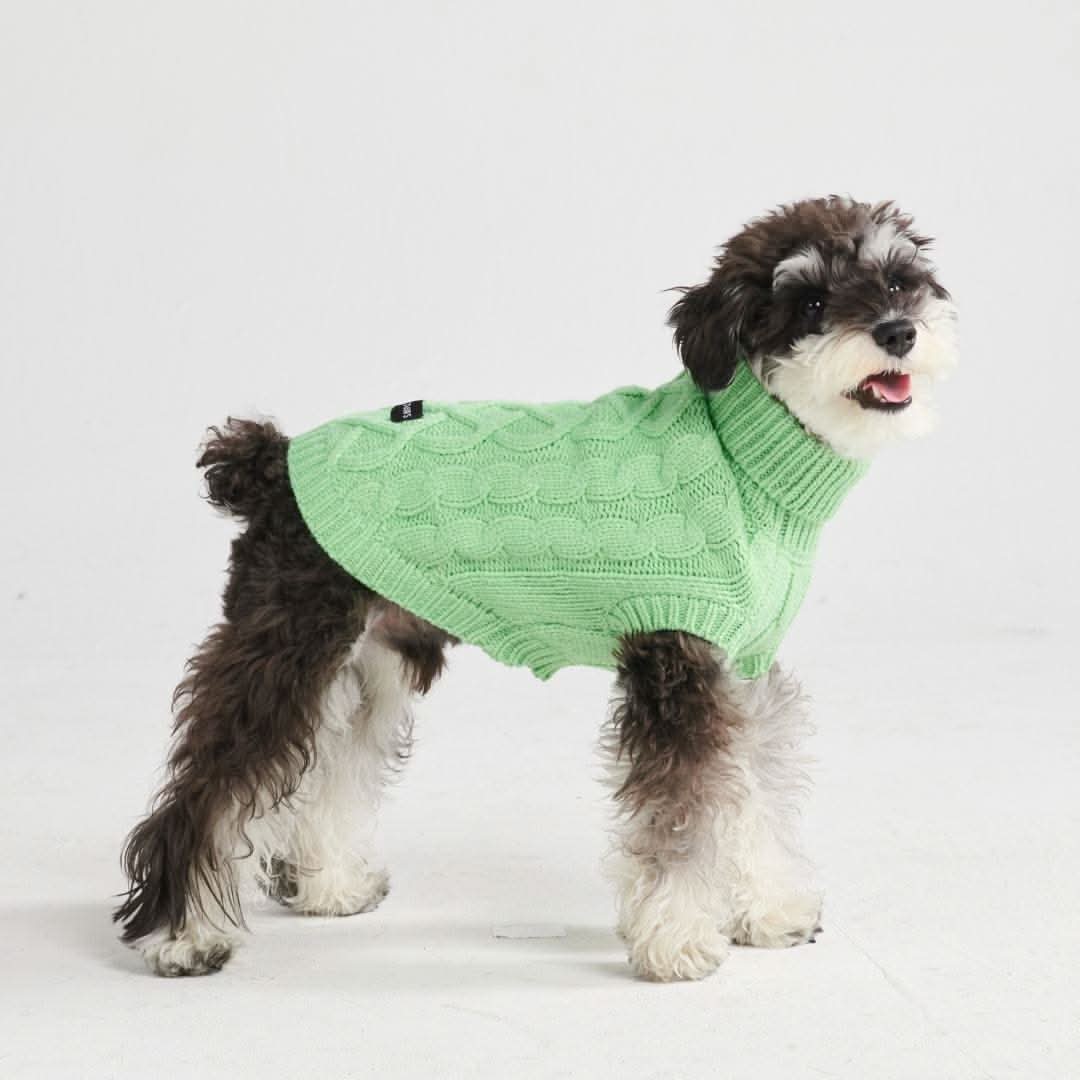 Cable Knit Dog Sweaters - Image 12