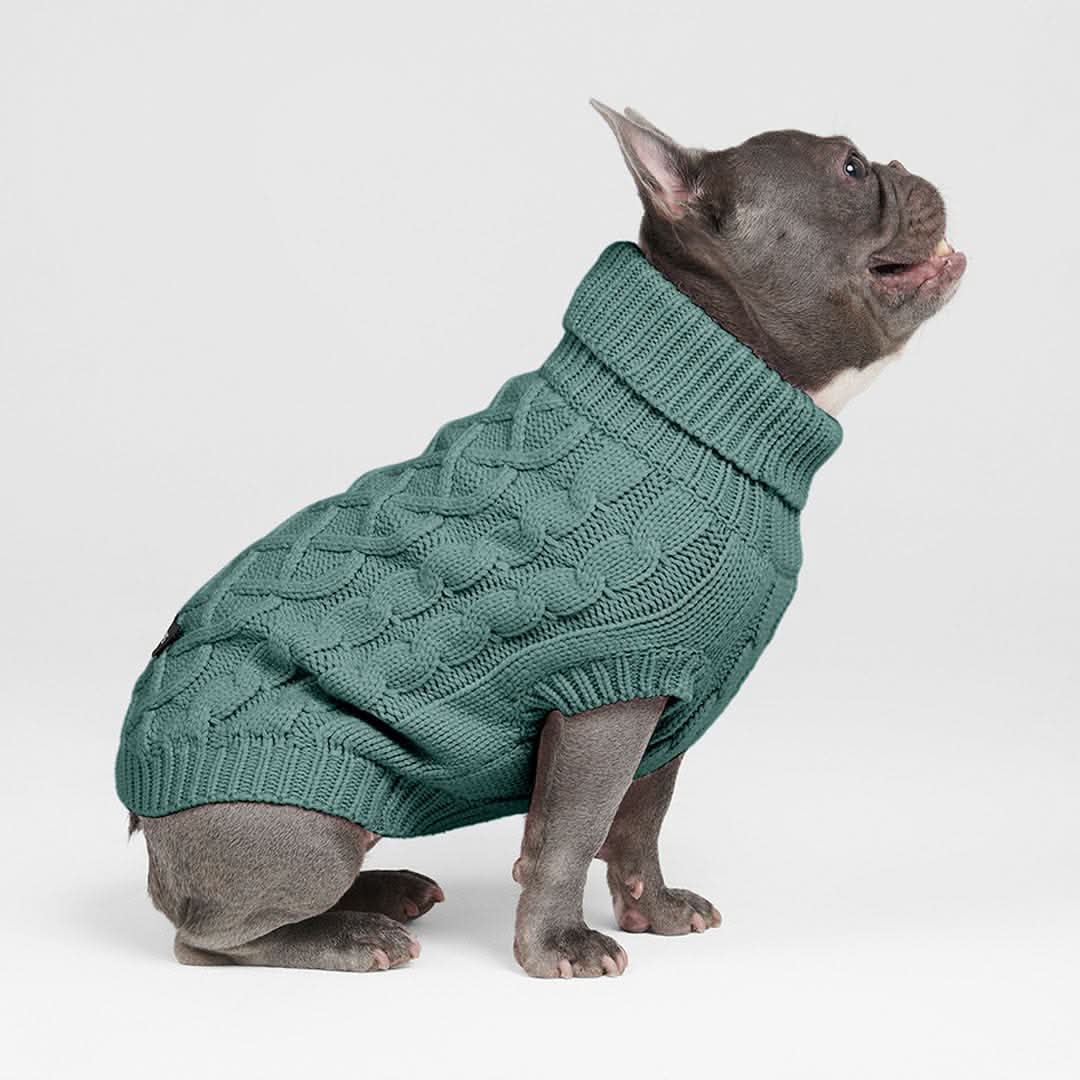Cable Knit Dog Sweaters - Image 3