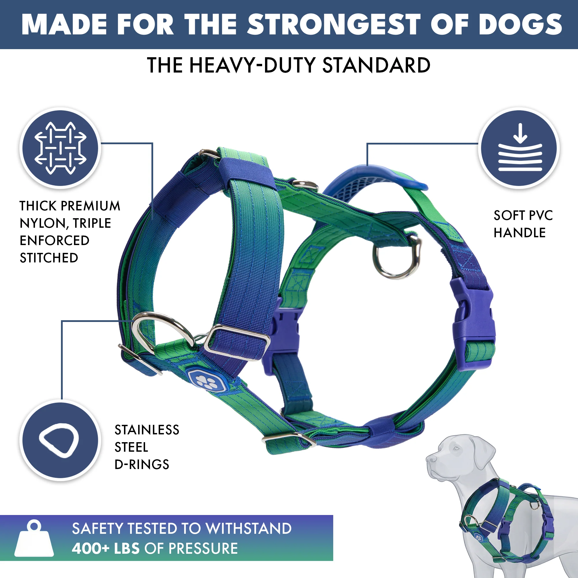 Comfort Control No-Pull Dog Harnesses - Image 18