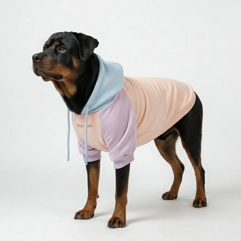 Cotton Candy Dog Hoodie - Image 7