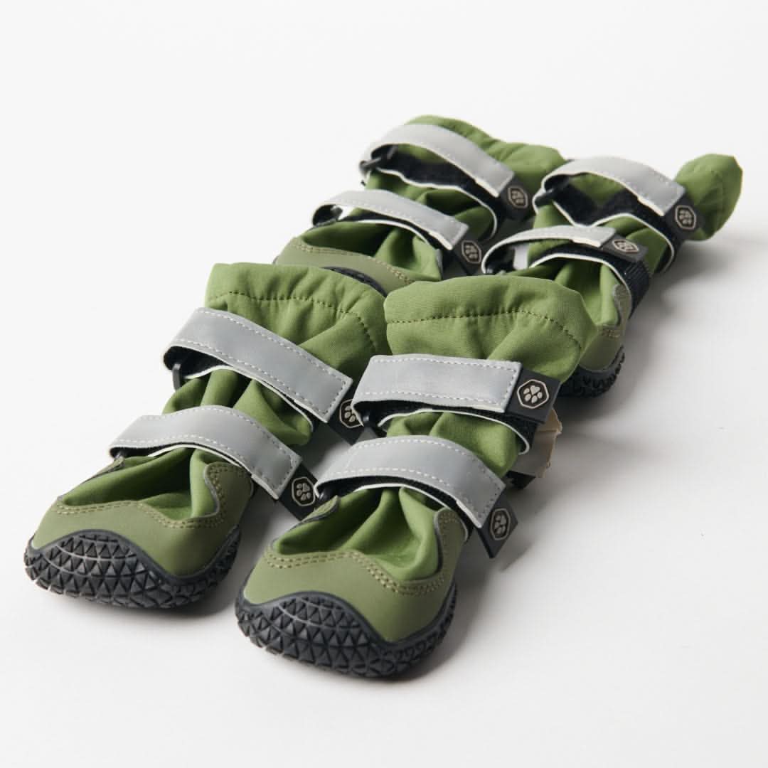 Dog Rainboots, Waterproof Dog Shoes - Green - Image 7