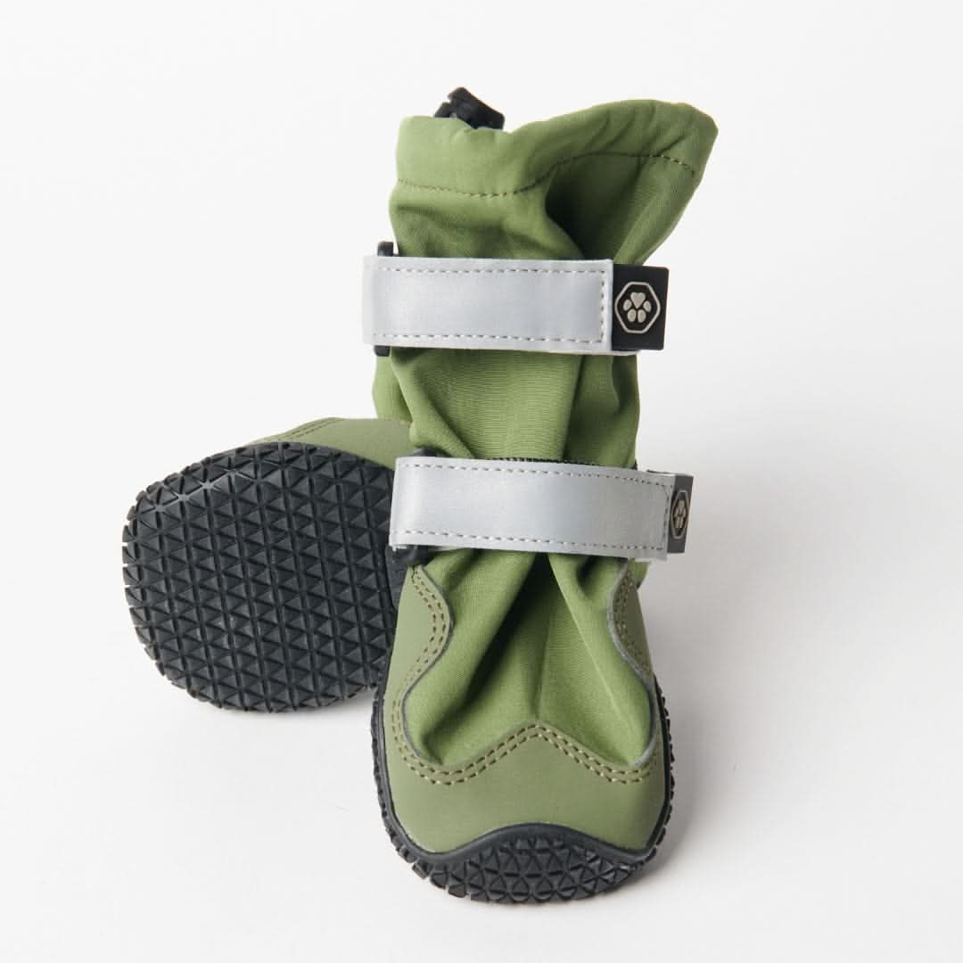 Dog Rainboots, Waterproof Dog Shoes - Green - Image 8