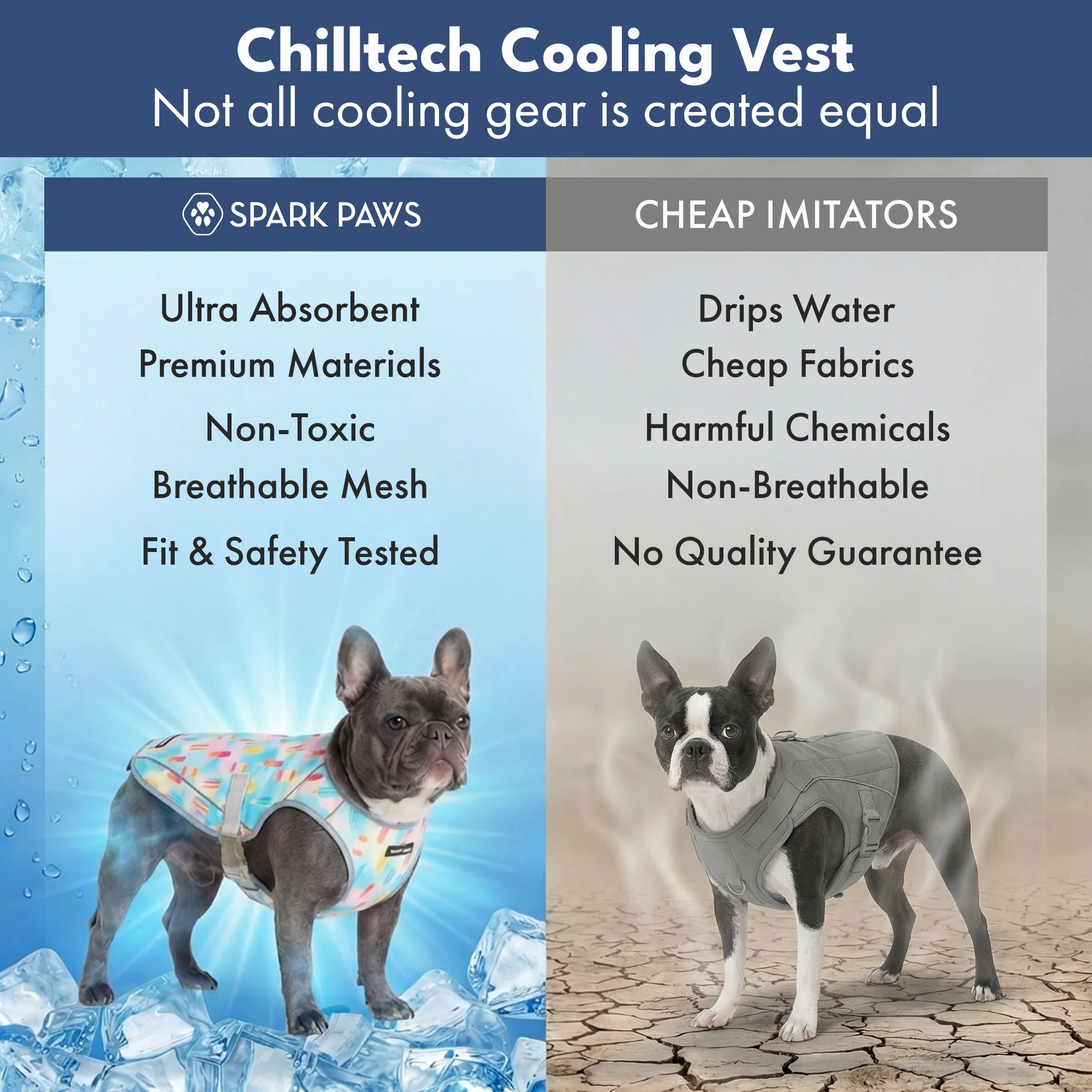 Chilltech™ Dog Cooling Vest 2 Pack - Image 13