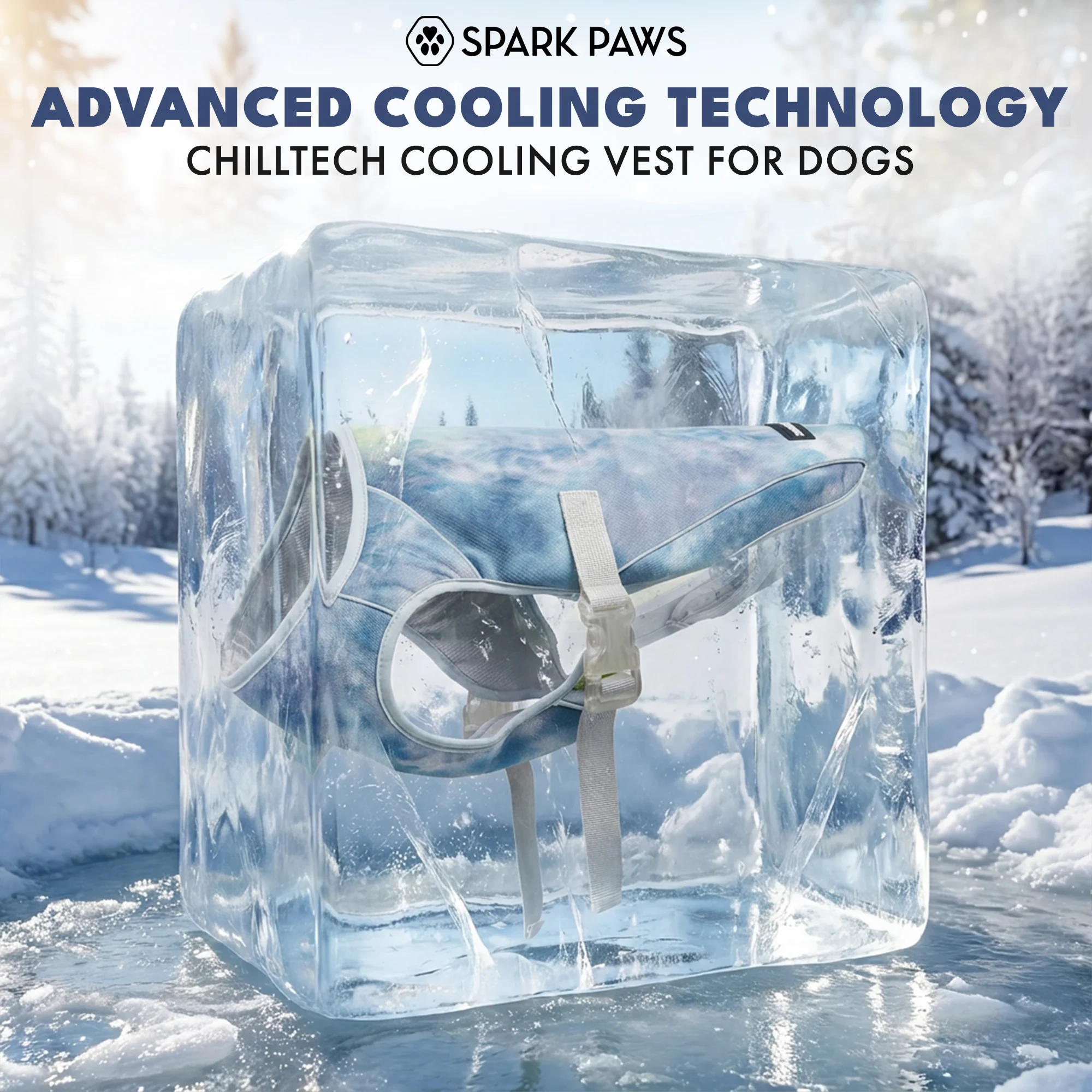 Chilltech™ Dog Cooling Vest 2 Pack - Image 8