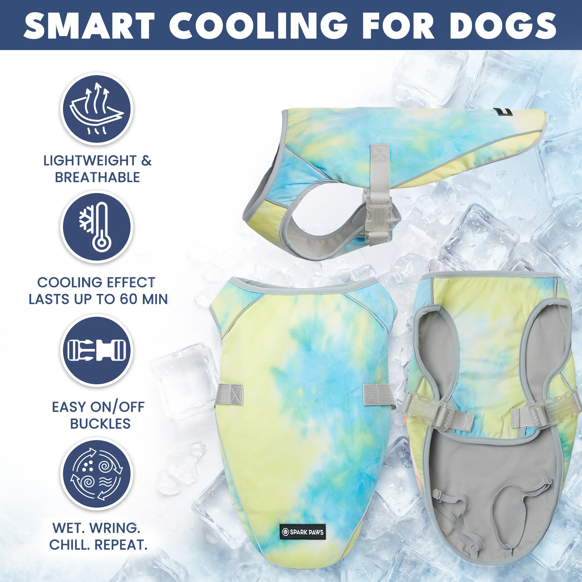 Chilltech™ Dog Cooling Vest 2 Pack - Image 20