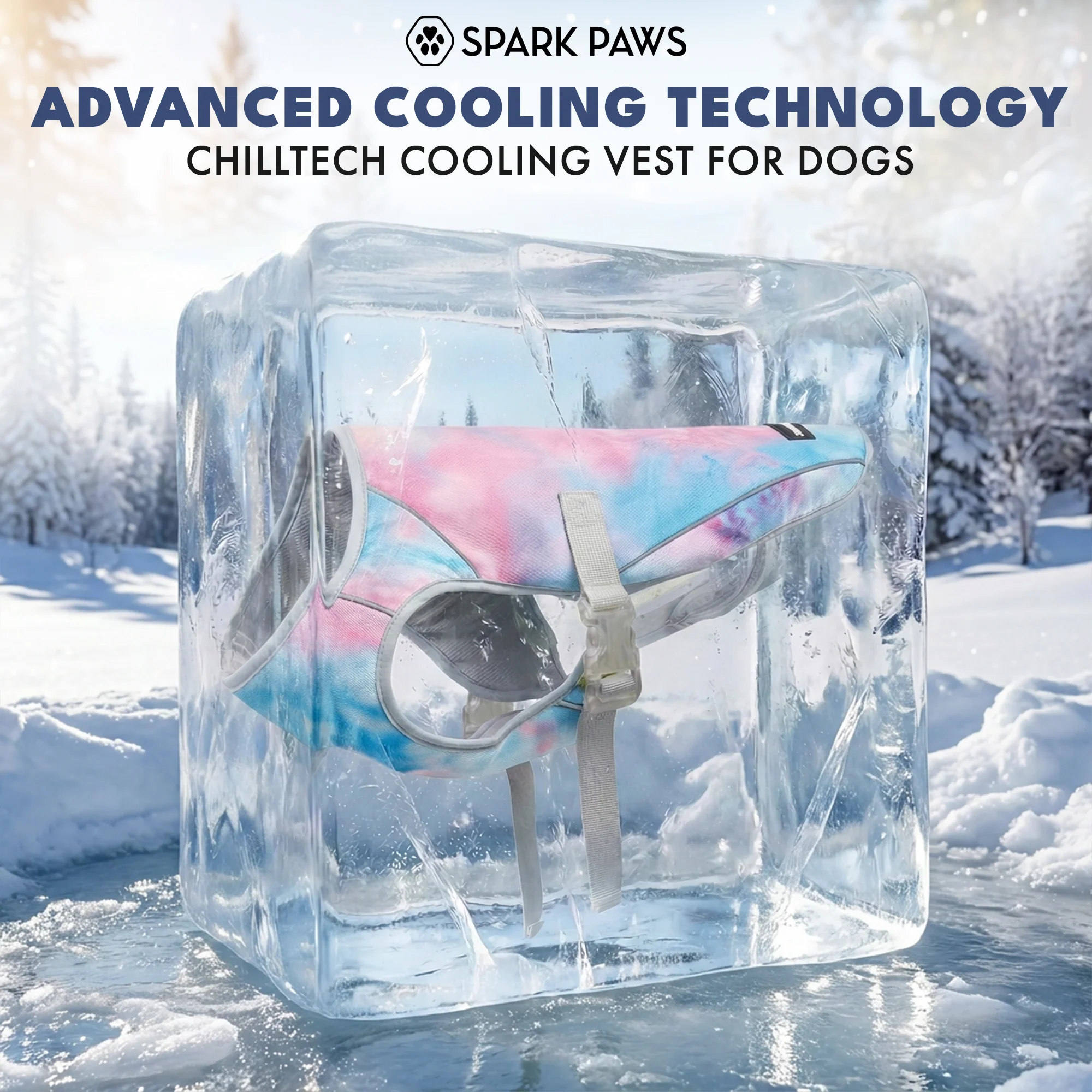 Chilltech™ Dog Cooling Vest 2 Pack - Image 24