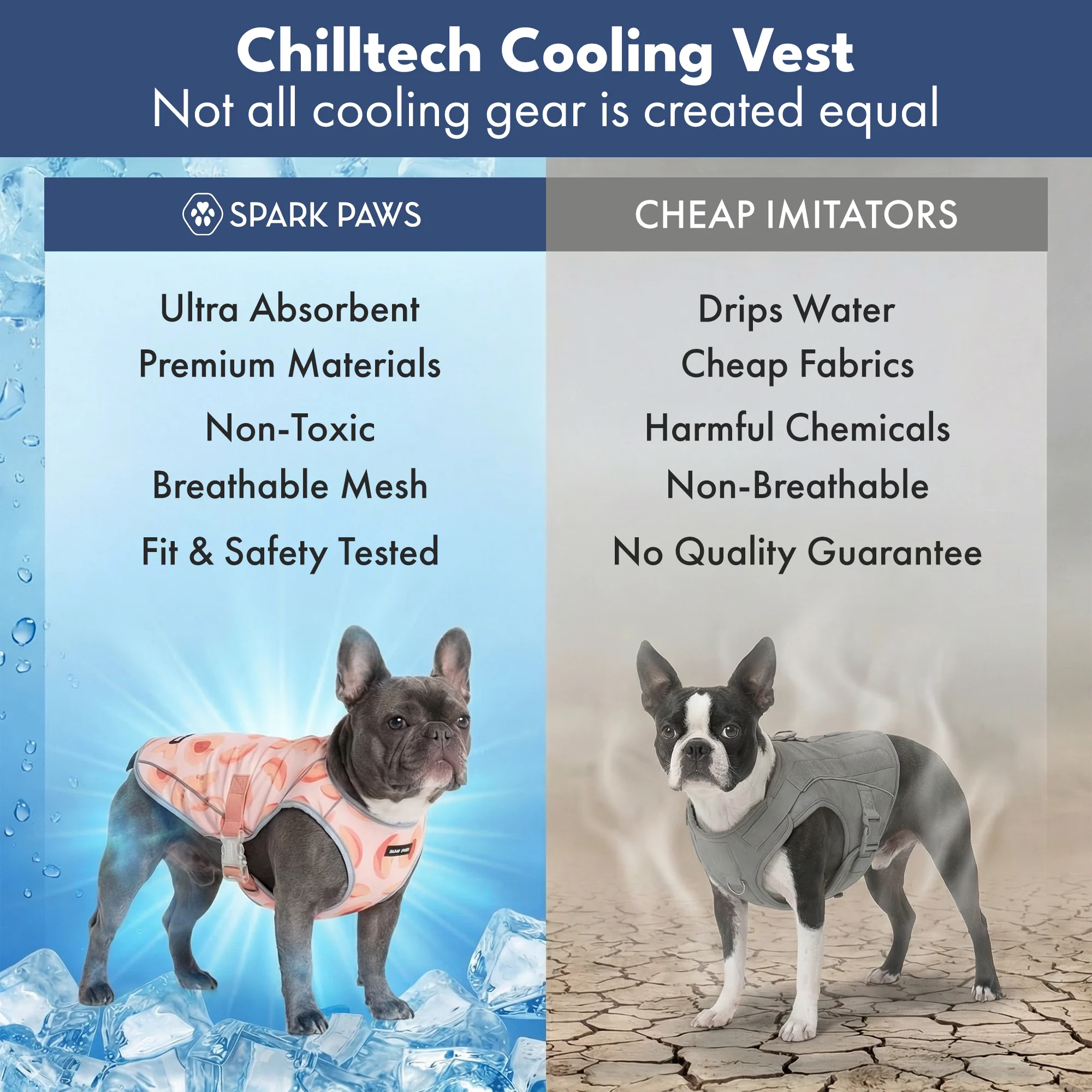 Dog Cooling Vest - Peaches - Image 8