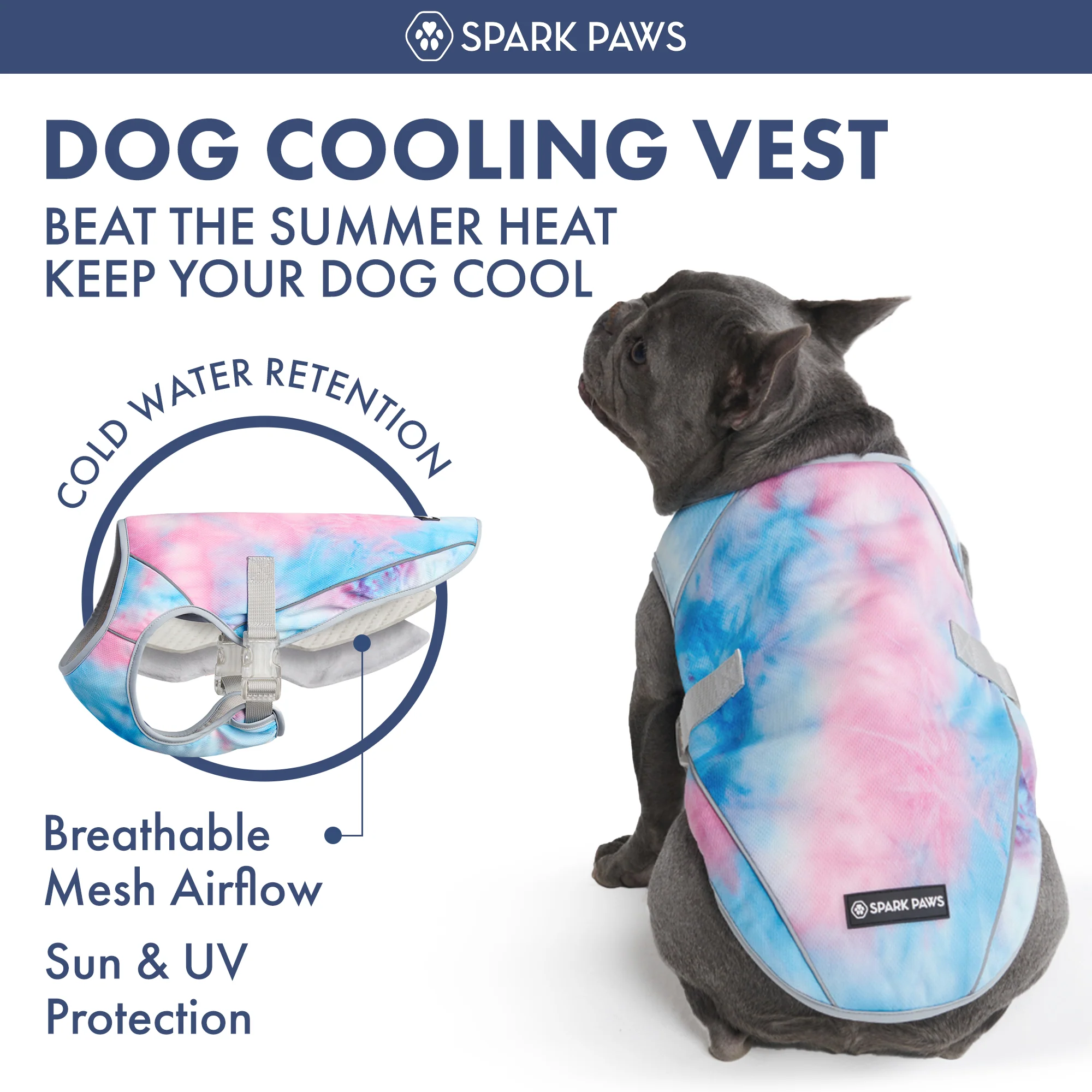 Dog Cooling Vest - Snow Cone - Image 10