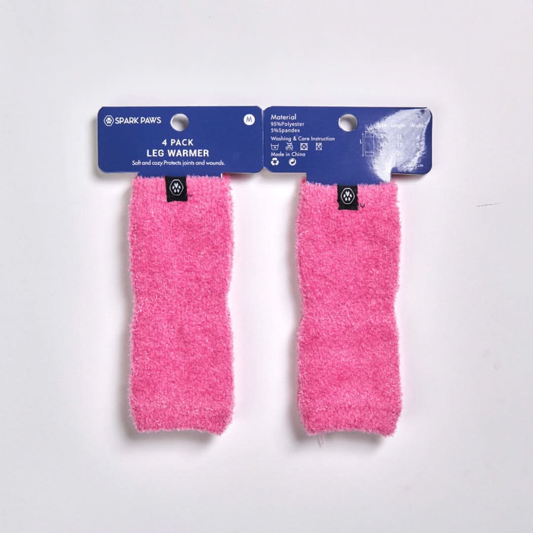 Stretchy Fleece Dog Leg Warmer Sleeves - Image 4