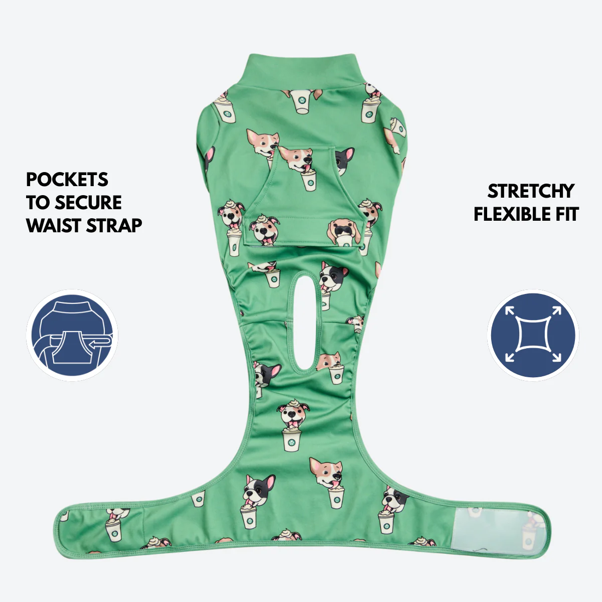 Dog Surgical Suit - Pup Cup - Image 9