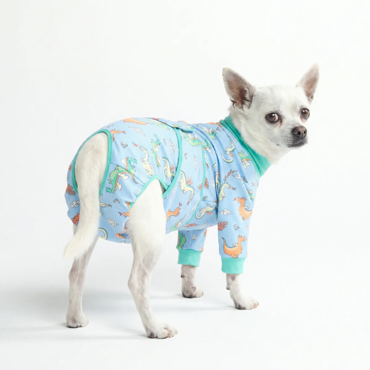 Dog Surgical Suit - Dragons - Image 3