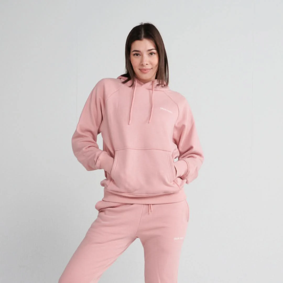 Essential Human Hoodie - Dusty Pink - Image 3