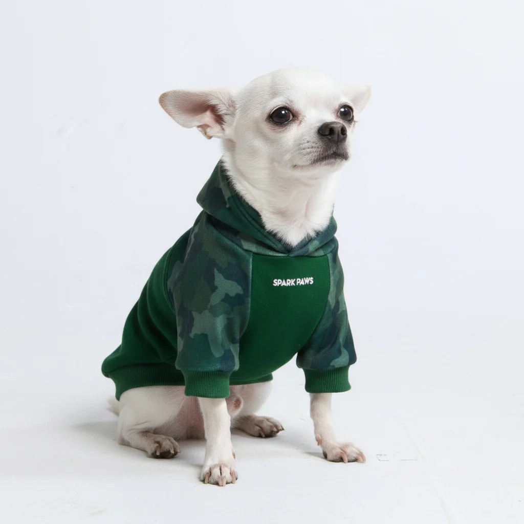 Forest Camo Dog Hoodie - Image 2
