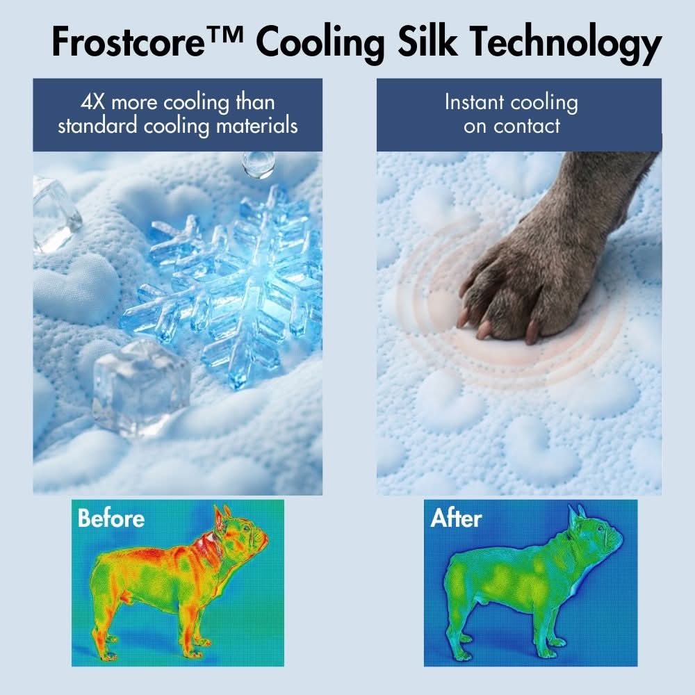 Frostcore™ Cooling Couch Cover Dog Bed - Image 17