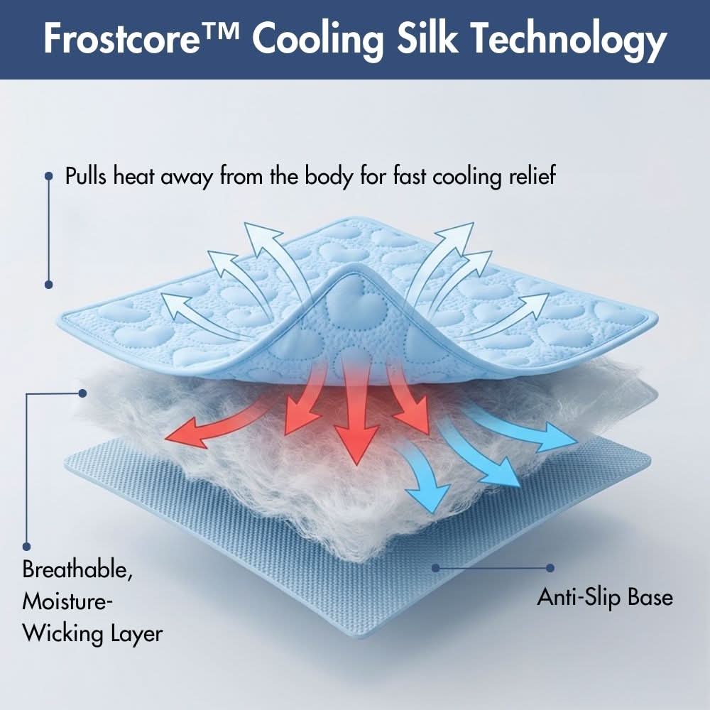 Frostcore™ Cooling Couch Cover Dog Bed - Image 18