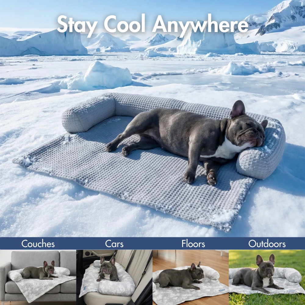 Frostcore™ Cooling Couch Cover Dog Bed - Image 40