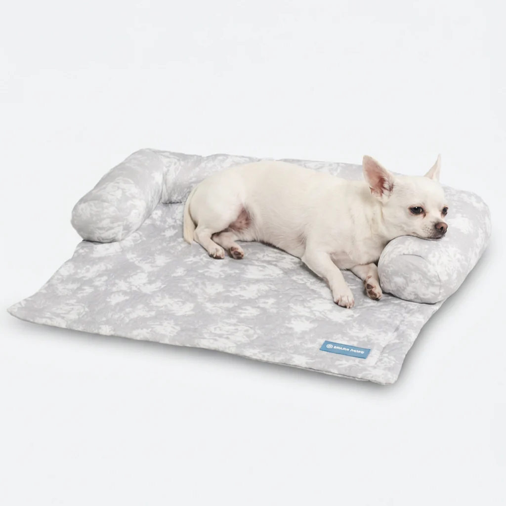 Frostcore™ Cooling Couch Cover Dog Bed - Clouds Grey - Image 3