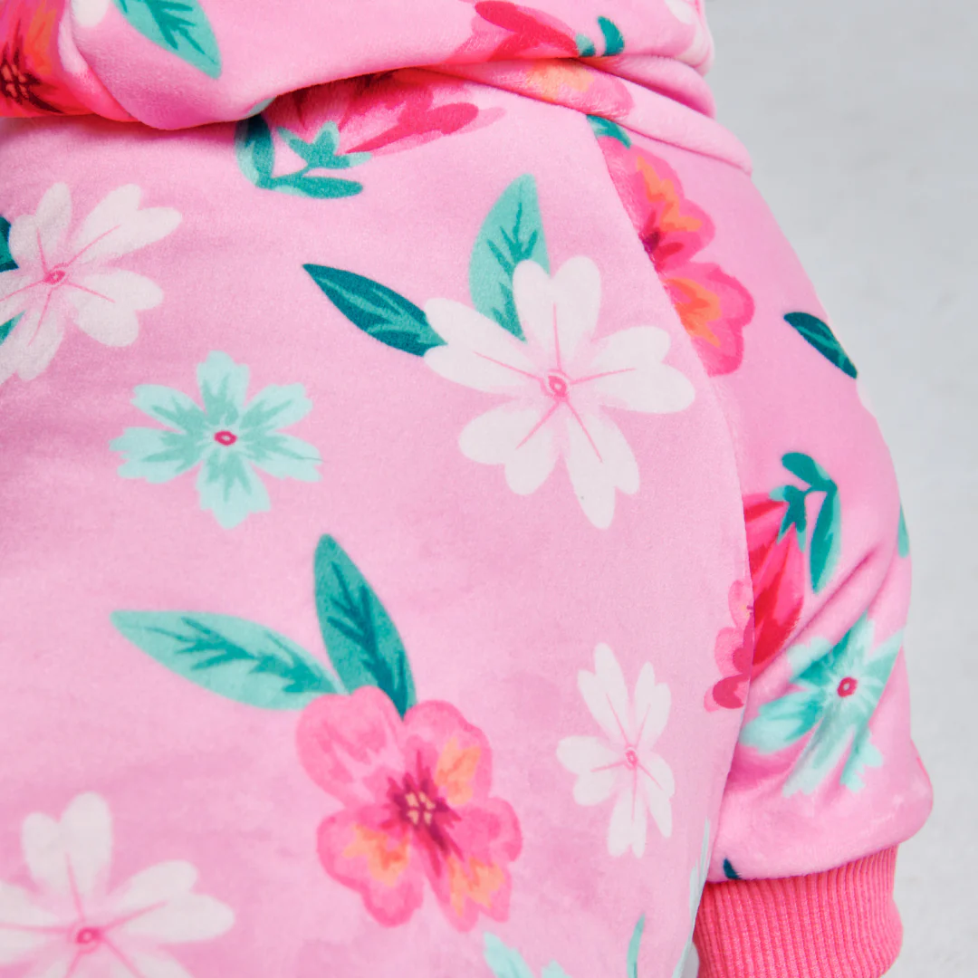Blossom Human Hoodie - Pink - Image 5