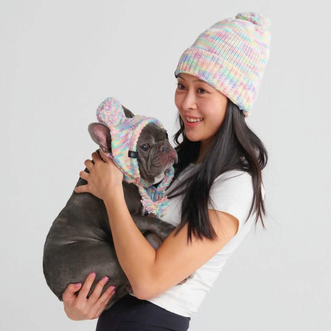 Knit Matching Human Pom Hats - Image 17