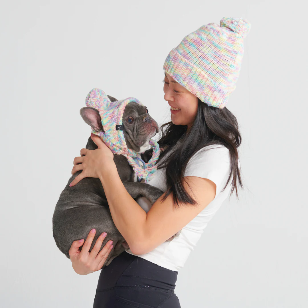 Knit Matching Human Pom Hats - Image 7