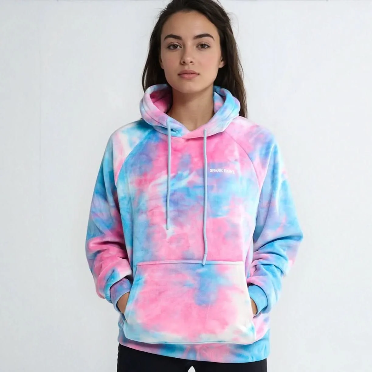 Velvet Human Hoodie - Snow Cone - Image 2