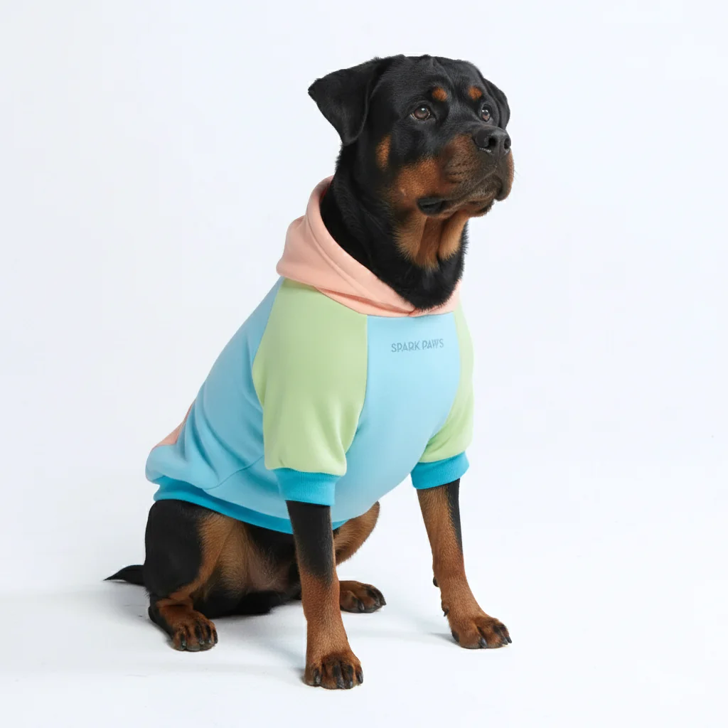 Color Block Dog Hoodies - Image 81