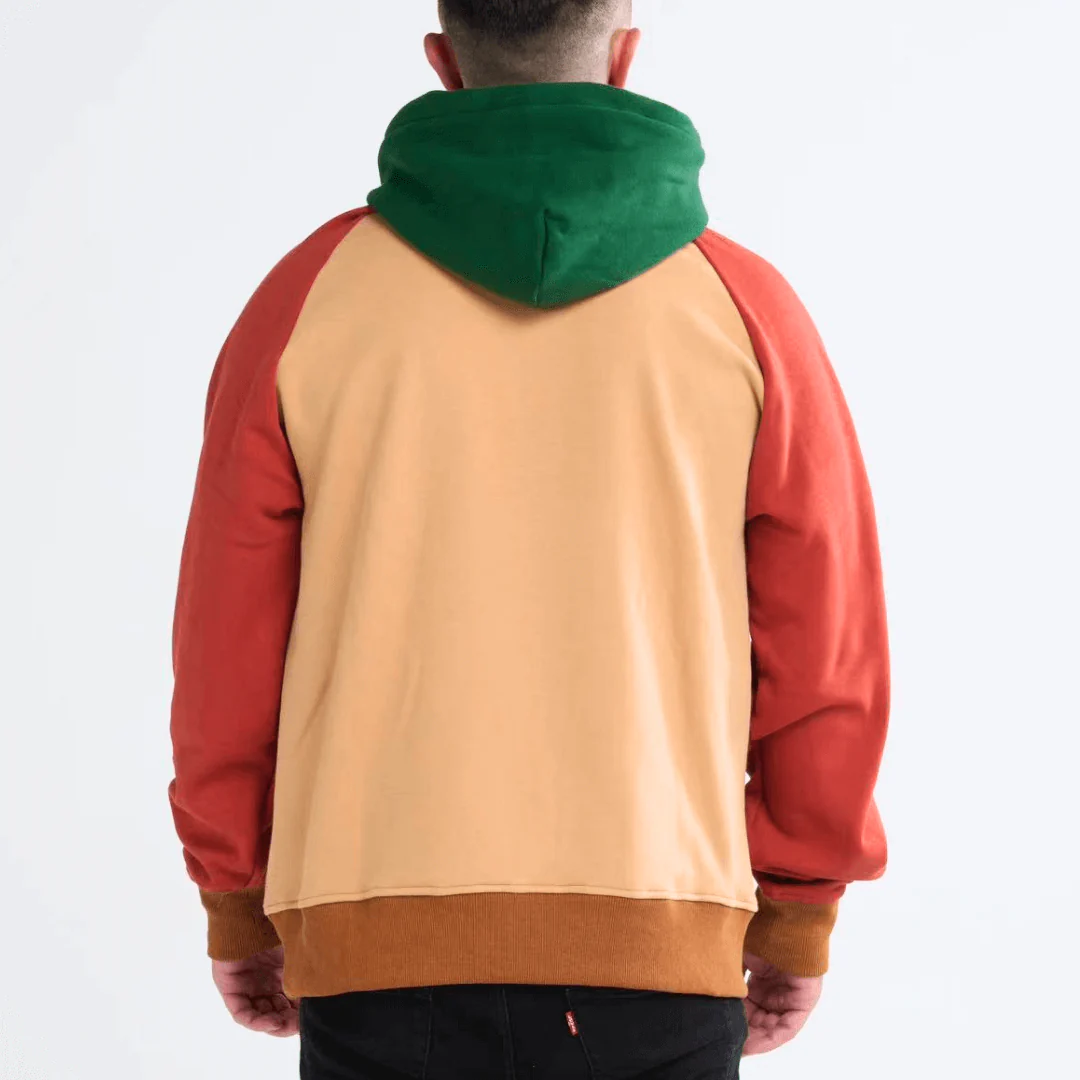 Color Block Human Hoodies - Image 16