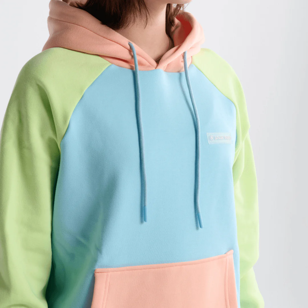 Color Block Human Hoodies - Image 30
