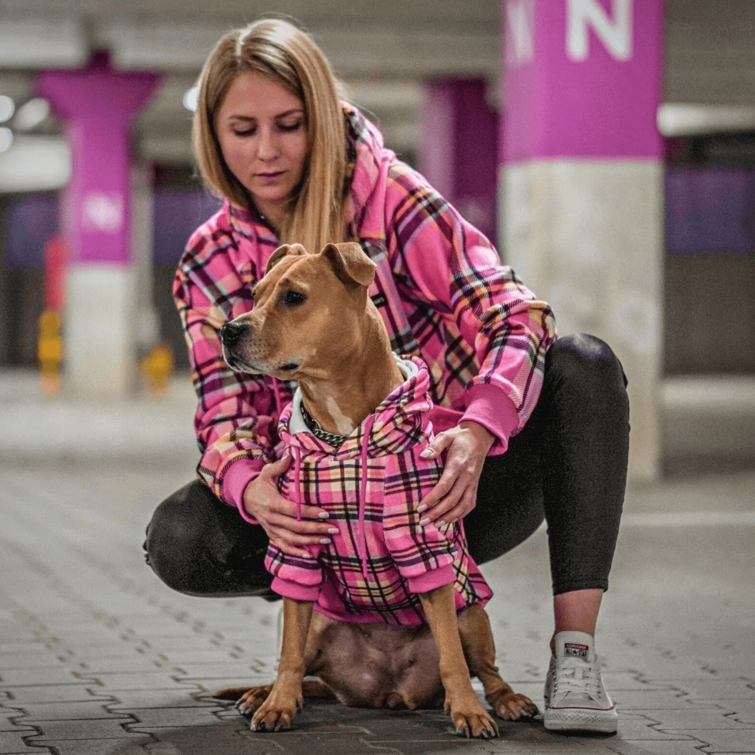 Plaid Human Hoodies - Image 16