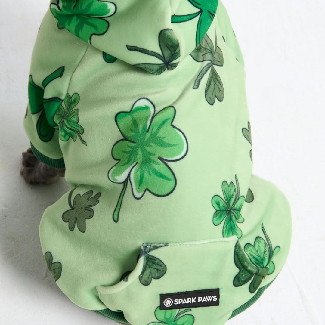 St. Paddy's Dog Hoodie - Light Green (Limited Edition) - Image 6