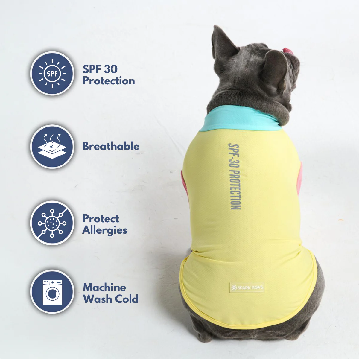 Sunblock Dog T-Shirt - Color Block - Image 47