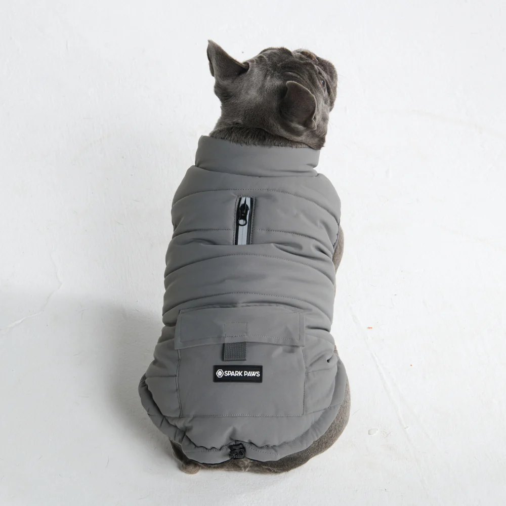 WarmShield Water-Resistant Jacket - Grey - Image 7