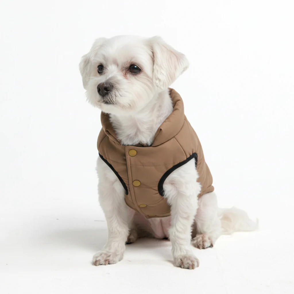 WarmShield Water-Resistant Jacket - Tan - Image 4