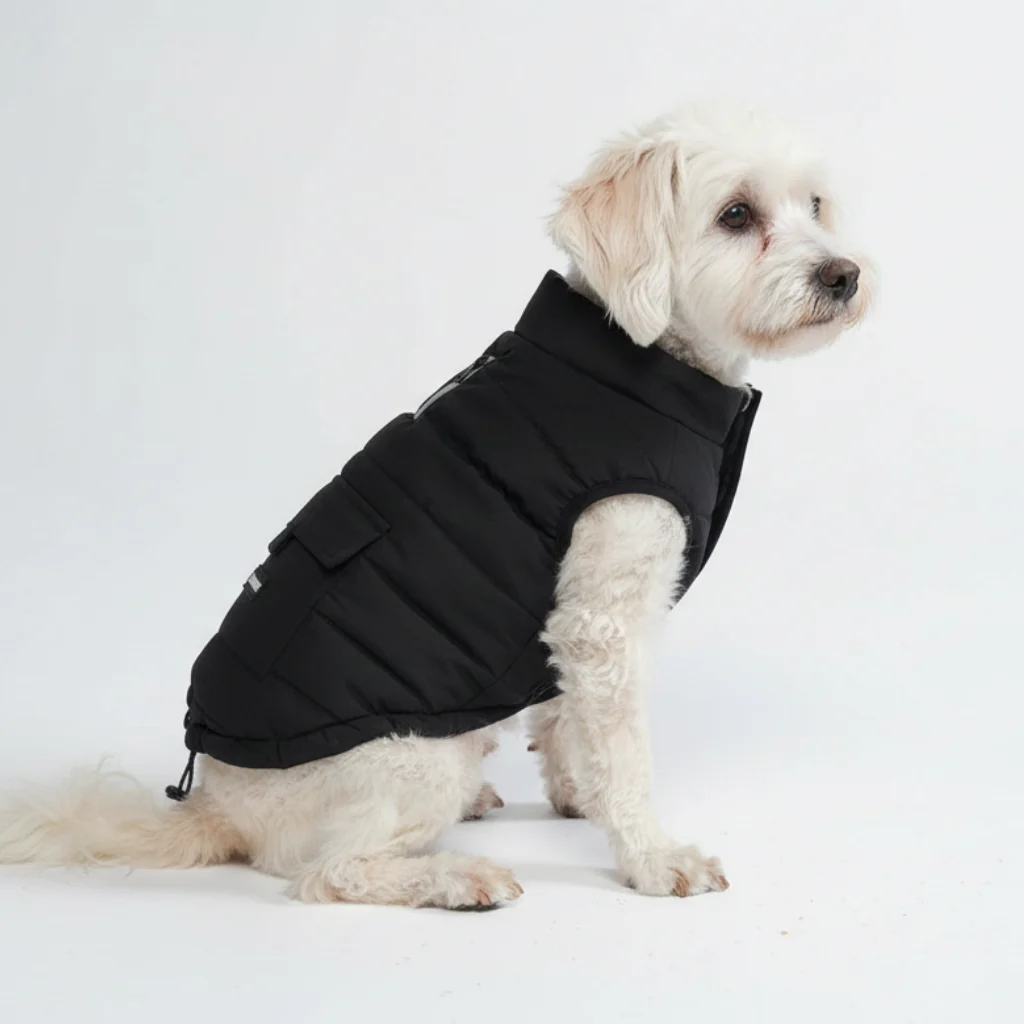 WarmShield Water-Resistant Jacket - Black - Image 4